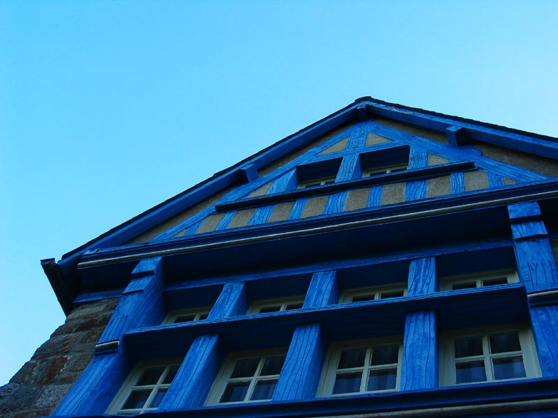 Cest une maison bleue