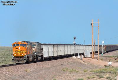 BNSF 8853 West At West Crest, CO