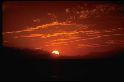 Red Sea sunset