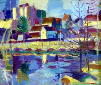 river at Montresor