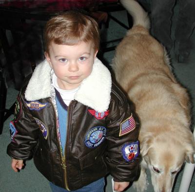 January '03, Max and Muffin.