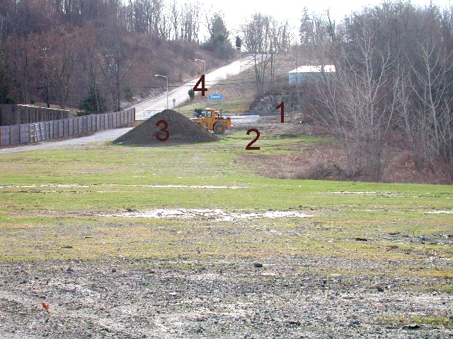 The Old Put Rail Trail Route 6 crossing in the Hamlet of Carmel, NY