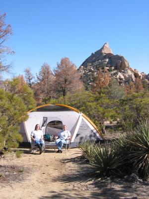 Base Camp Tent at Canon Tajo
