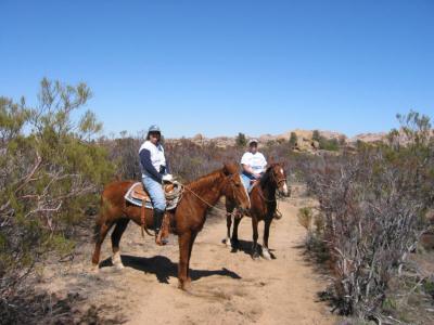 Riding into Canon Tajo