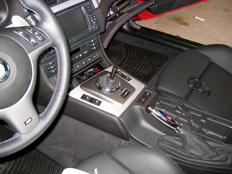 Remove the shift knob by just pulling straight up