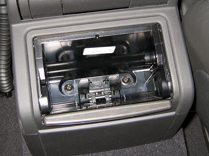 Take out the 2 plastic screws