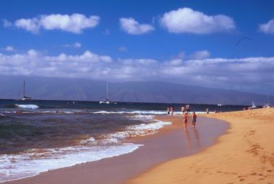 Looking north towards Whaler's Village, Ka'anapali