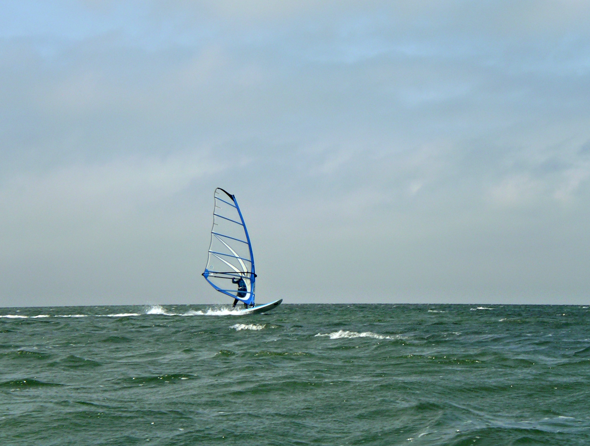 Windsurfing on Laguna Madre