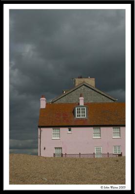 Pink House on the beach