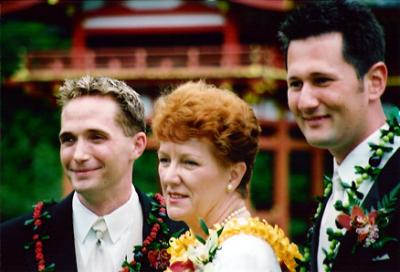 A and J with A's Mom Sarah.JPG
