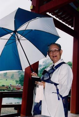 Bishop Fukuhara in Temple.JPG