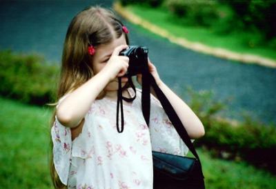 our littlest photographer.JPG
