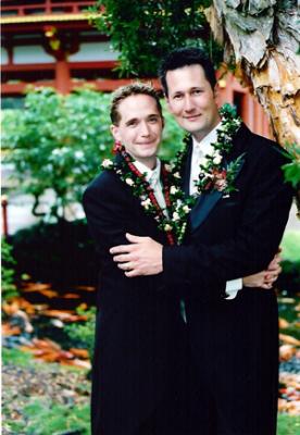 Justin and Anthony by tree2.JPG