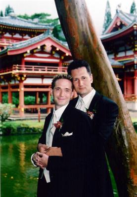 Justin and Anthony by tree5.JPG