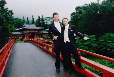 Justin and Anthony on bridge3.JPG
