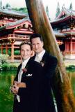 Justin and Anthony by tree4.JPG