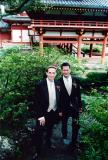 Justin and Anthony walking up path.JPG