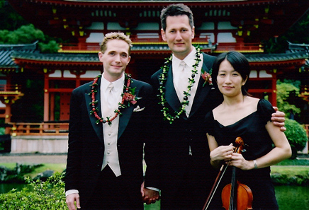 Anthony and Justin with Maya Shiraishi.JPG