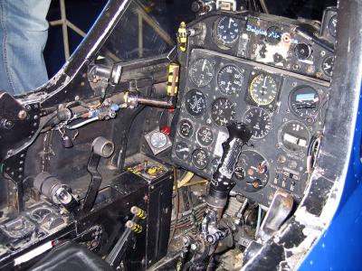 Fouga Magister cockpit