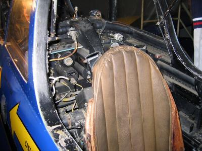 Fouga Magister cockpit