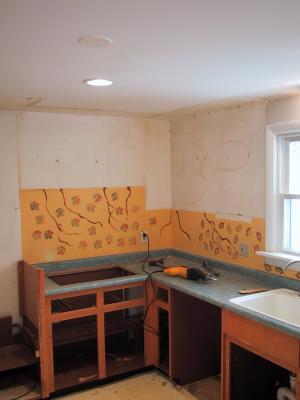 Day 2 - Removing the cabinets