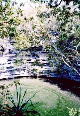 Sacrificial Cenote - where the virgins were sent!!