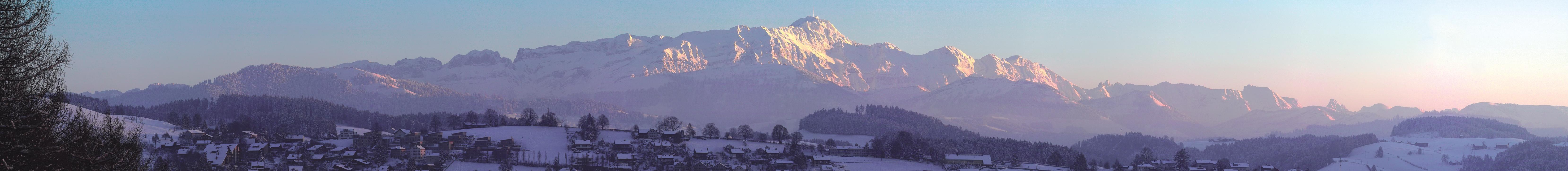 Sntis above Herisau