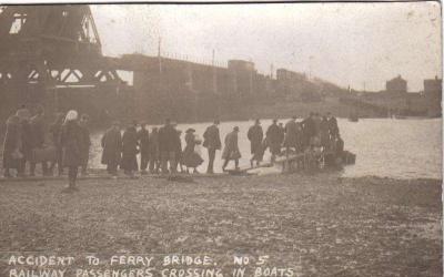 Accident to bridge 1922