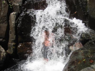 Brian in the water fall