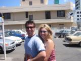 Picking up the cars at Charlies