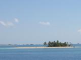 Passing a tiny island