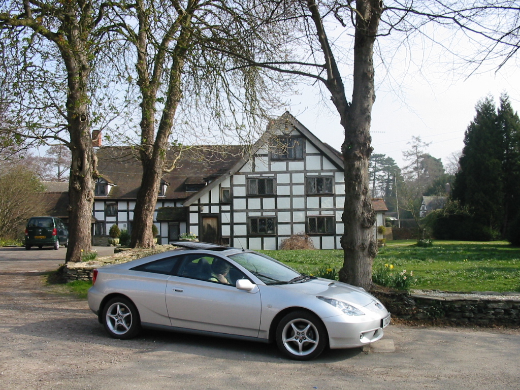 The bed and breakfast ( Anns toyota in foreground)