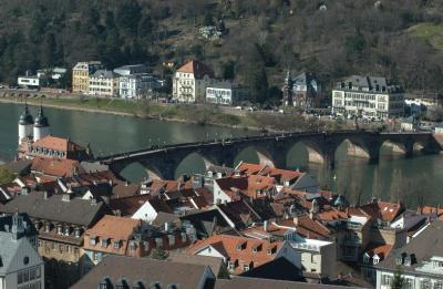 The Old Bridge over the Neckar River