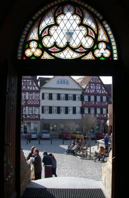 The City of Oehringen in Germany