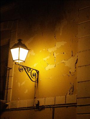 Lamp and Wall