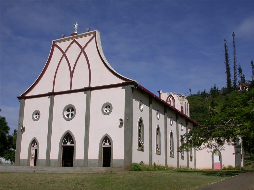 Vao church, Isle of Pines