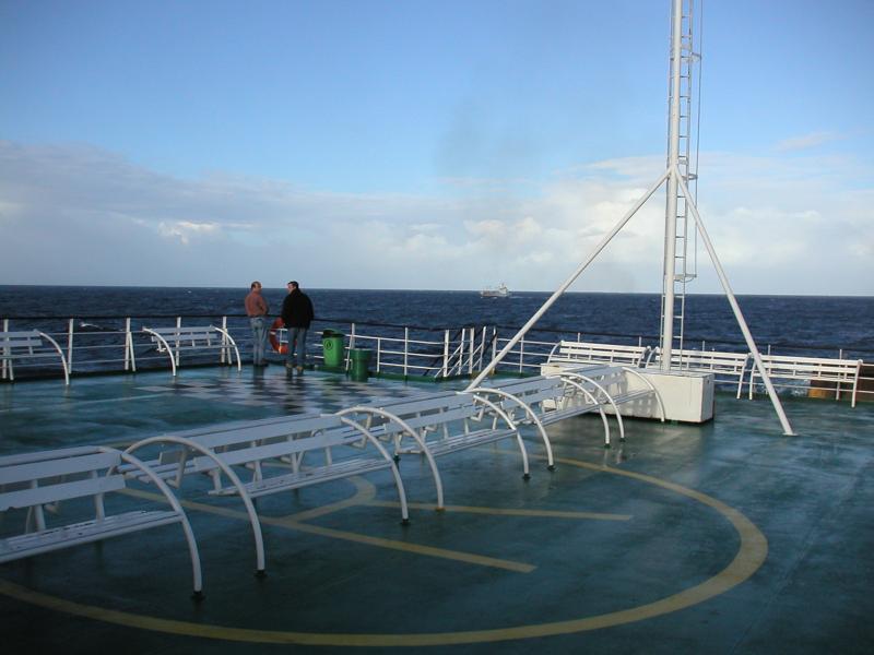 Aft deck