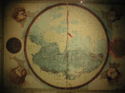 Magellans view of the world (what they didn't know, they just made up)