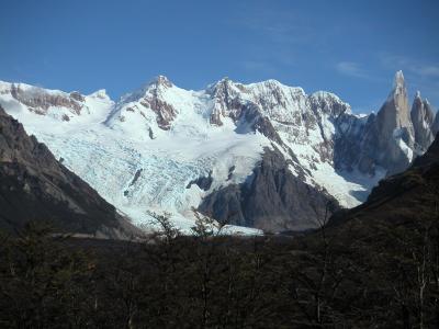 First view of Cerro Grande