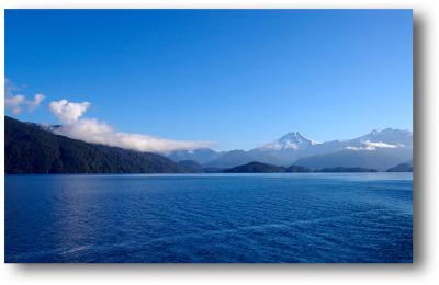 Fiord at Puerto Chacabuco
