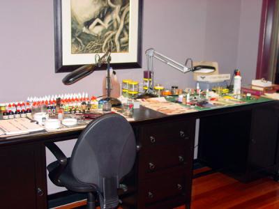 large desk - finished