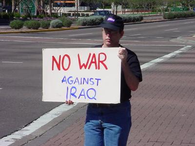 no war against iraq