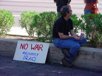 no war against Iraq