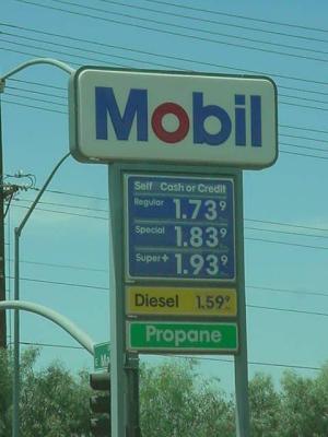 current gas prices in Arizona on the highway