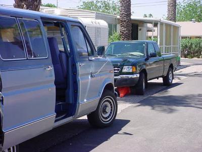 new van and my green truck club