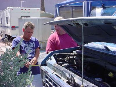 curtis and jeff taking measurements