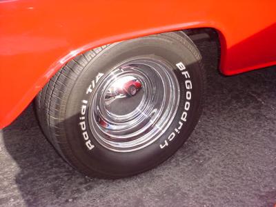 1966 GMC custom wheel