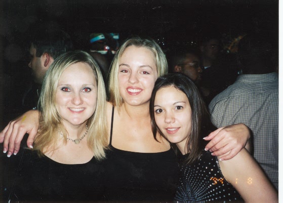 Lindsy, Reese and Tarina dancing at Martini Ranch.