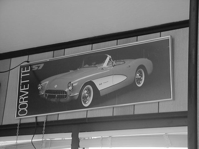1957 Corvette <br> at Screamers