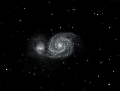 M51 The Whirlpool Galaxy